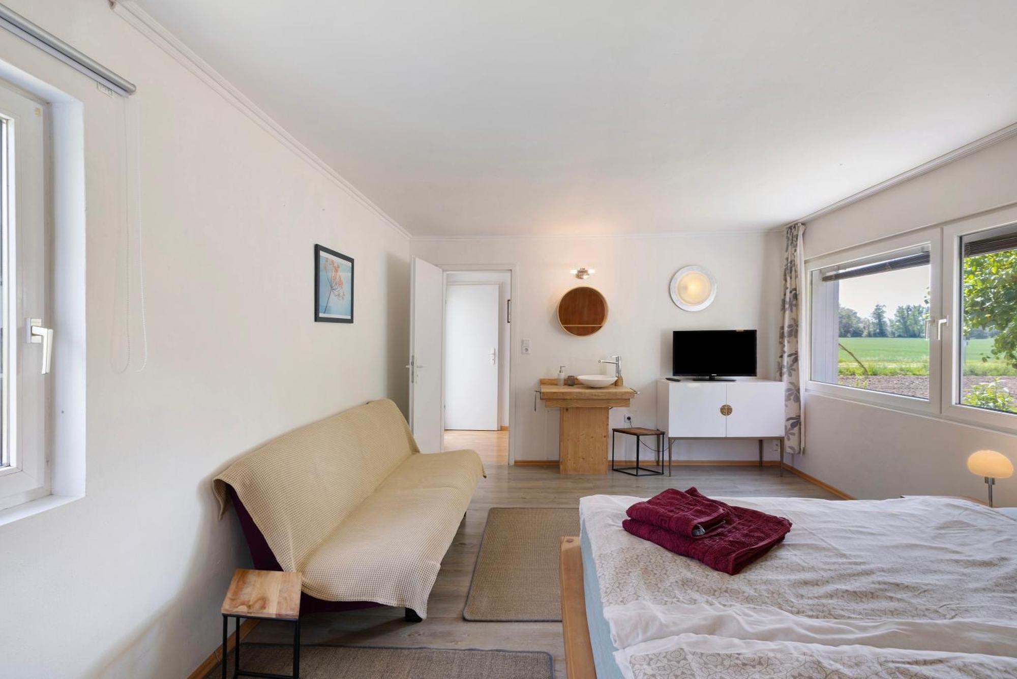 Ferienwohnung Brigid 울딘겐물호펜 외부 사진